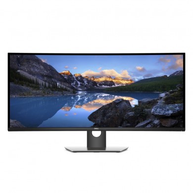 Monitor Refurbished 4K 37.5" 3840x1600px UltraWide Quad HD+ LCD Model: Dell UltraSharp U3818DW, imagine principală