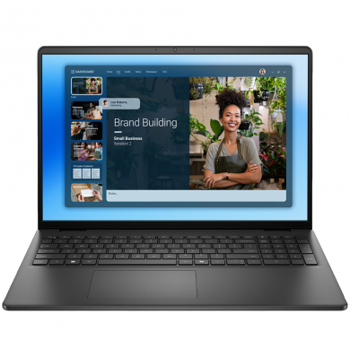 Notebook Dell 16 Intel Core 5 120U 16GB DDR5 SSD 1TB NVMe M.2 Display 16" DC16250 Linux Ubuntu, imagine principală