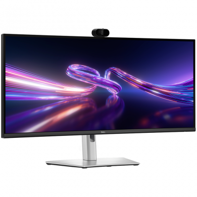 Monitor Dell Pro P 34 USB-C Hub Webcam - P3426WEV 34.1" WQHD 3440x1440 100Hz 99% sRGB, imagine principală