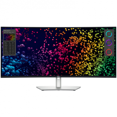 Monitor LED DELL UltraSharp U4025QW 40" Curved 5120x2160, imagine principală