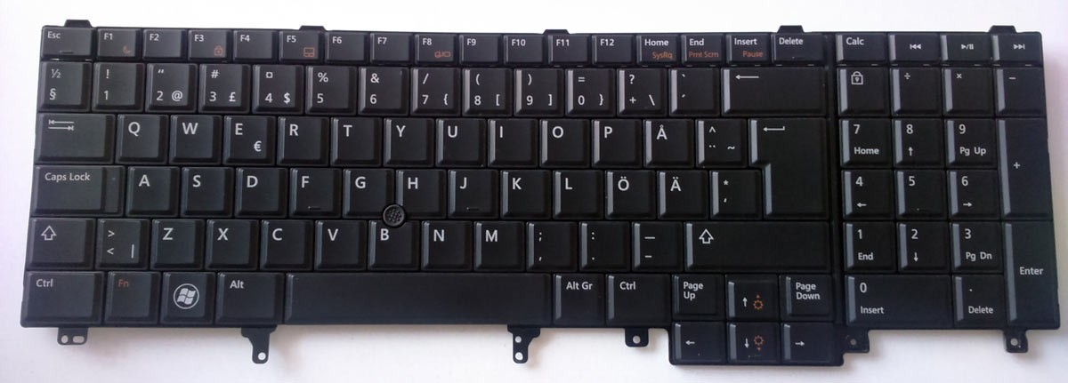 Tastatura Originala Laptop Dell Latitude E6530 layout QWERTY
