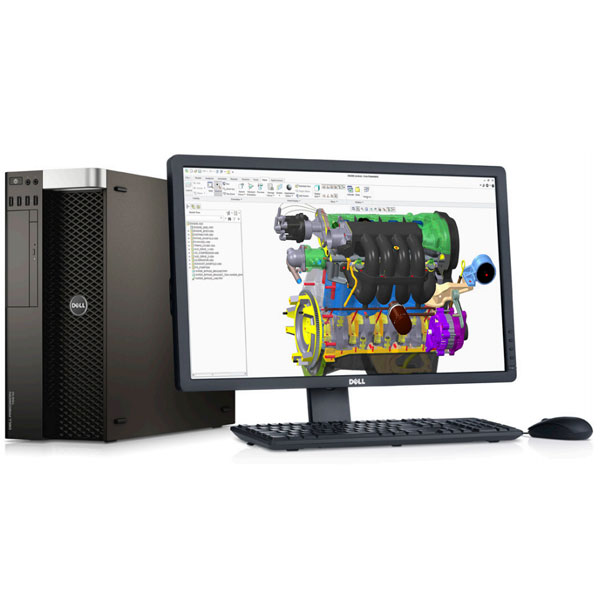 Workstation Dell Precision T5610 cu 2 x Intel Xeon Octa Core 32GB